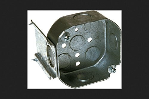 Raco Octagon Box 15.5 Cu In J 4 Side Knockouts 1 2  inch  Steel Bulk