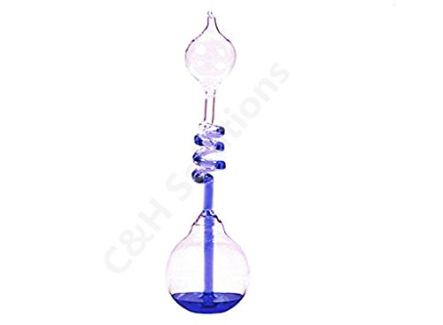 C and H Solutions HB1101BB Column Spiral Shape Blue Liquid Hand Boiler by C and H