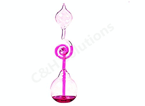 C and H Solutions HB1101CR Spiral Shape Red Liquid Hand Boiler by C and H