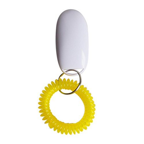 Smdoxi I_Click Dog Training Clicker Button Training Clicker With Wrist Strap Band Training Dog Cat Horse Pets _E_