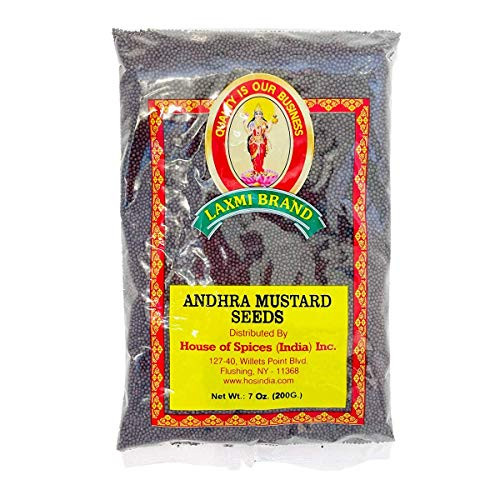 Laxmi Brand Andhra Mustard Seed _7 Oz._