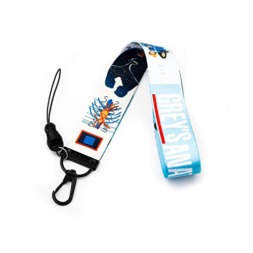 G_Ahora Grey's Anatomy TV Show Lanyard Keychain ID Badge Holders_Grey's Wrist_