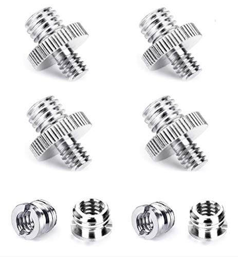 Donuts 1 4 inch  to 3 8 inch  Converter Threaded Screws Adapter Tripod Mount Screws Accessories for Camera Tripod Monopod Ballheadripod Monopod Ballhead