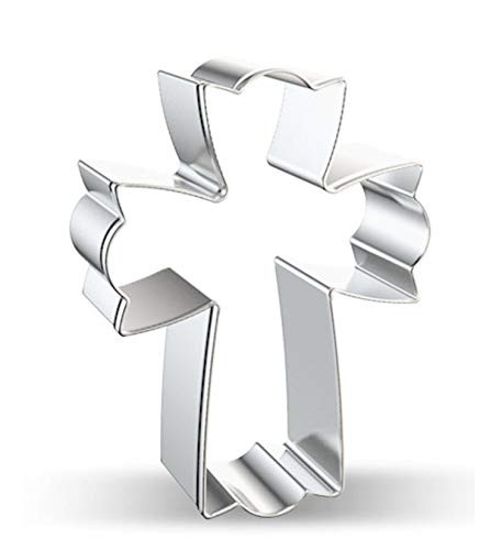 WJSYSHOP Crucifix Cross Crucifixion Shaped Cookie Cutter _ G