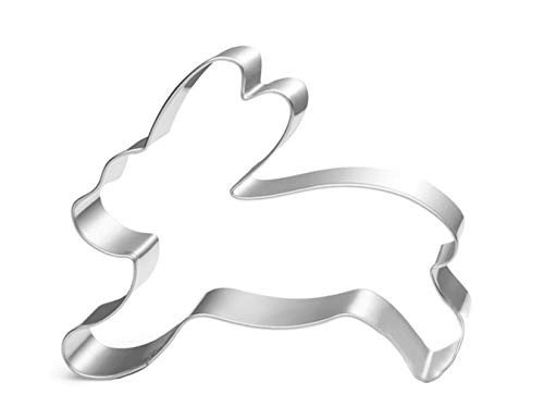 WJSYSHOP Running Rabbit Bunny Shape Cookie Cutter _ B