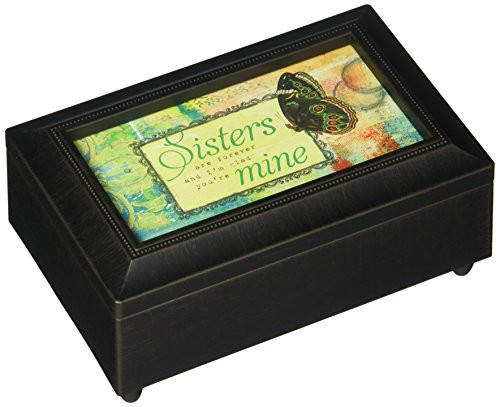 Carson Home Accents Sisters/Mine Music Box