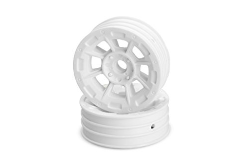 JCONCEPTS 3358W Hazard 1.9 RC10 Front Wheel White _2_
