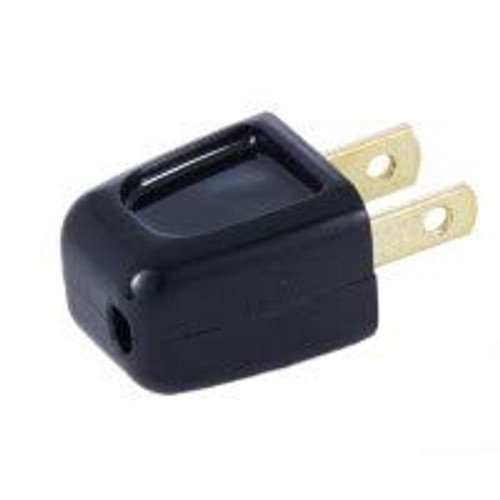 B and P Lamp Polarized Quick Connect Lamp Plugs _SPT_1_ Black_