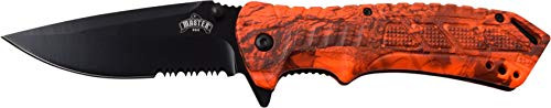 MASTER USA Linerlock A O Orange Camo