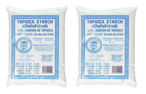 Erawan Tapioca Starch Powder 16 Oz _Pack of 2_