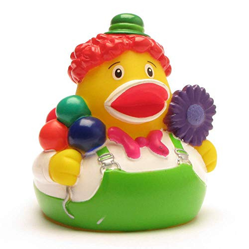 Rubber Duck Clown _ Bath Duck _ Duckshop _ L  8 cm