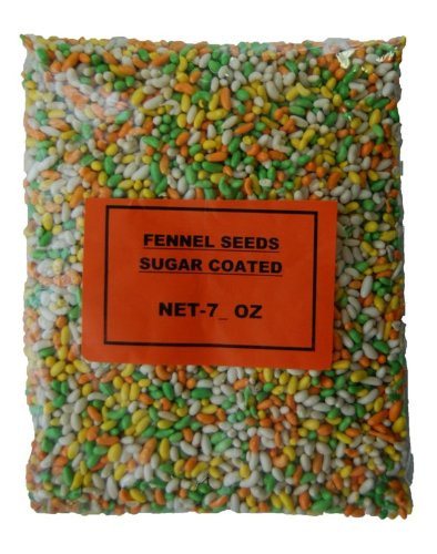 Sugar Coated Fennel Seeds 7oz