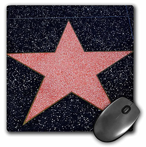 3D Rose "Los Angeles Hollywood Blank Star On Hollywood Walk Of Fame" Matte Finish Mouse Pad - 8 x 8" - mp_230072_1 3D Rose "Los Angeles Hollywood Blank Star On Hollywood Walk Of Fame" Matte Finish Mouse Pad - 8 x 8" - mp_230072_1