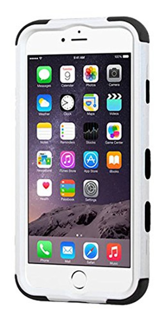 MyBat Cell Phone Case for Apple iPhone 6/6s Plus - Retail Packaging - Black MyBat Cell Phone Case for Apple iPhone 6/6s Plus - Retail Packaging - Black