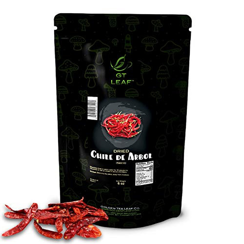 Dried Chile De Arbol _Chili Seco_ 6 oz