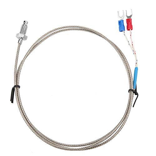 Thermocouple Cable K Type_ Temperature Measuring Probe M6 BSW Screw Thread K Type Thermocouple Cable 1_5M_1M_