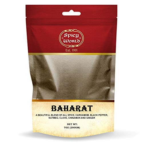 Baharat Spice Blend 7 Oz _ Middle Eastern Mixed Spices Seasoning No Fillers _ by Spicy World