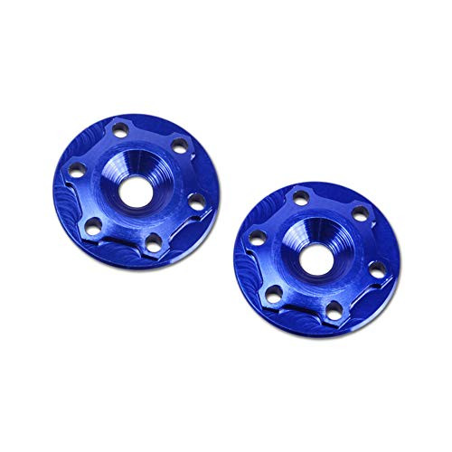 J Concepts 25791 B6 B6D Finnisher Aluminum Wing Buttons_ Blue
