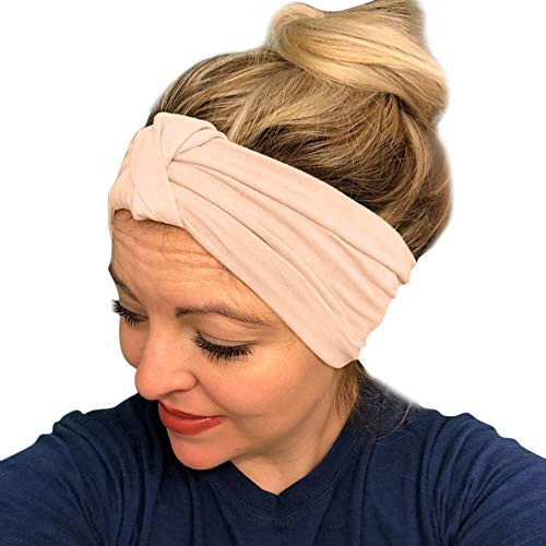 Women Yoga Headband Fashion Workout Running Athletic Travel Wide Turban Knotted Criss Cross Head Wrap Hair Band _F_ Women Yoga Headband Fashion Workout Running Athletic Travel Wide Turban Knotted Criss Cross Head Wrap Hair Band _F_