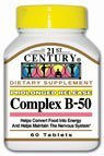 VIT B_50 COMPLEX PR TABS 60 by 21st Century