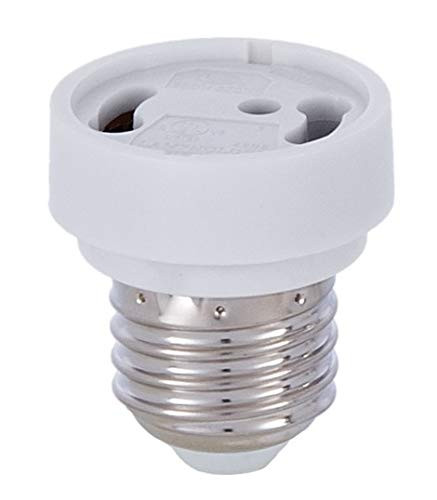 B and P Lamp Medium Base E26 Socket to GU_24 Socket Adapter