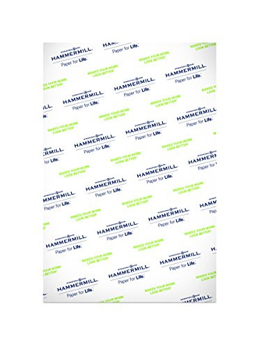 Hammermill Paper, Premium Color Copy Digital Cover 60lb, 18x12 paper, 100 Bright, 250 Sheets/1 Ream (120040R) cardstock