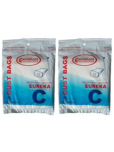 TVP Replacement for Eureka C Allergy Mighty Might Canister Vacuum Bags _6 Bags_