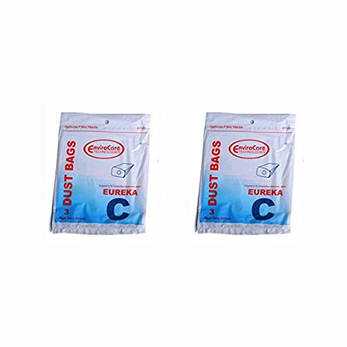 TVP Replacement for Eureka Vacuum Bags Style C Mighty Mite _6 Bags_