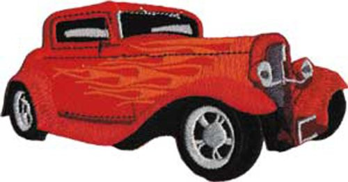 C and D Visionary Application Red Hot Rod Patch