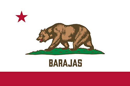 Barajas California Flag Sticker Decal Mega Deal _ 7 Stickers _ Waterproof _ Fade Resistant Ink