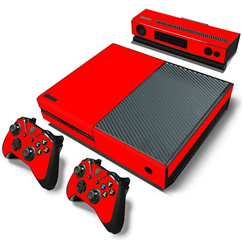 FriendlyTomato Xbox One Console and Wireless Controller Skin Set - Red - XboxOne Vinyl