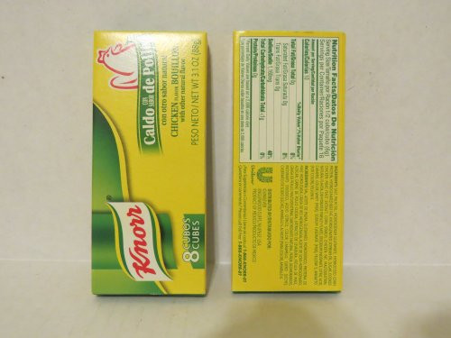 Knorr Chicken Bouillon _8 Cube 3.1 Oz_ 2 Pack