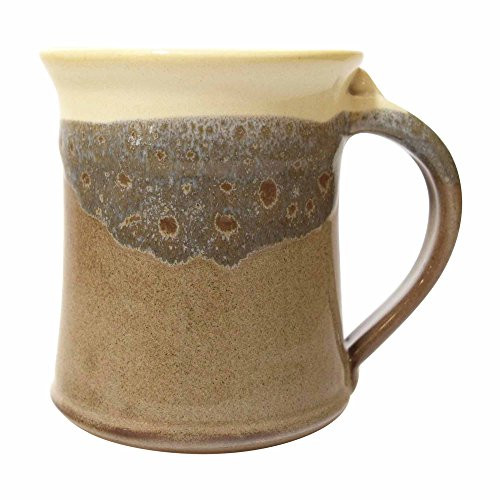 Clay In Motion Handmade Ceramic Medium Mug 16oz - Desert Sand