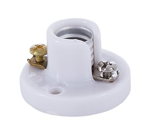 B and P Lamp Keyless Candelabra Urea Pony Cleat Socket