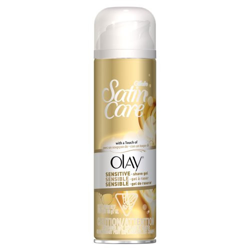 Gillette Satin Care with A Touch of Olay Shave Gel for Women_ 7 oz Gillette Satin Care with A Touch of Olay Shave Gel for Women_ 7 oz