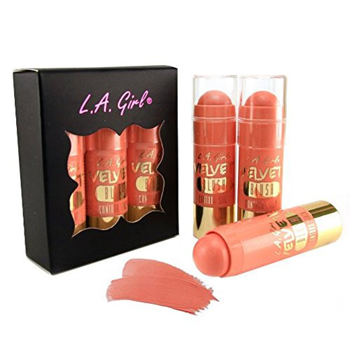 L.A. Girl Velvet Blush Contour Stick_ Snuggle