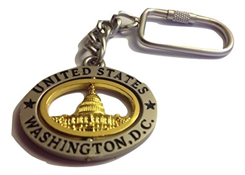 Washington D.C. Keychain _ Pewter Gold Oval_ Washington DC Keychains_ Washington D.C. Souvenirs_ WDC Gifts _Capitol_ Washington D.C. Keychain _ Pewter Gold Oval_ Washington DC Keychains_ Washington D.C. Souvenirs_ WDC Gifts _Capitol_