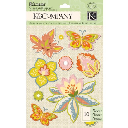 EK Success K and Company Edamame Felt Stickers