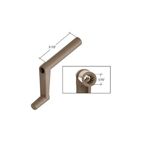 CRL RV Window Crank Handle  3_1 8 inch  Stem Length _ Package