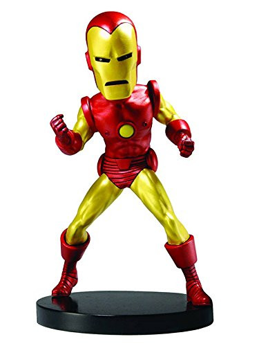 NECA Marvel Classic Head Knocker Iron Man Toy
