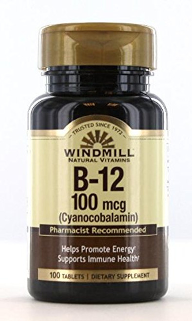 Vitamin B_12 TABS 100 Mcg WMILL Size  100