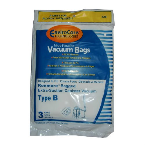 EnviroCare Replacement Vacuum Bag For 85003   226   Style B _1 Pack_