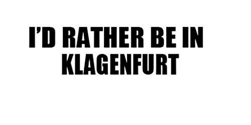 PressFans _ I'd Rather BE in Klagenfurt Austria Decal Car Laptop Wall Sticker PressFans _ I'd Rather BE in Klagenfurt Austria Decal Car Laptop Wall Sticker