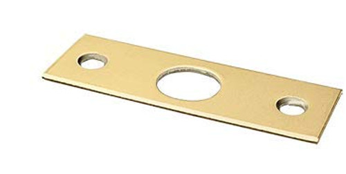 C.R. LAURENCE 777SPPB CRL Polished Brass Strike Plate