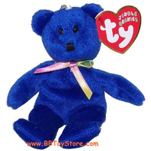 TY Jingle Beanie Baby _ CLUBBY the Bear _5 inch_ _ MWMTs Stuffed Animal Toy  G fbhre_h4 8rdsf_tg1378765