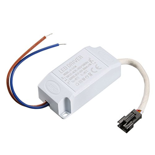 uxcell LED Driver 4_7W Constant Current 300mA AC 85_265V Output 12_26V Power Supply LED Ceiling Lamp Rectifier Transformer for Double_colored Light