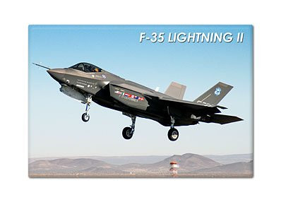 F_35 Lightning II Fridge Magnet