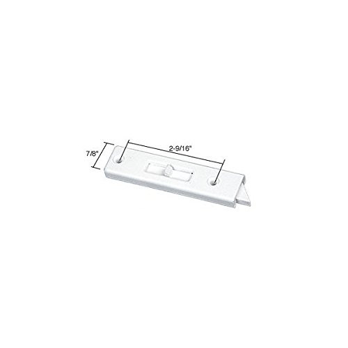 CRL White Tilt Window Latch  2_9 16 inch  Screw Holes _ Package
