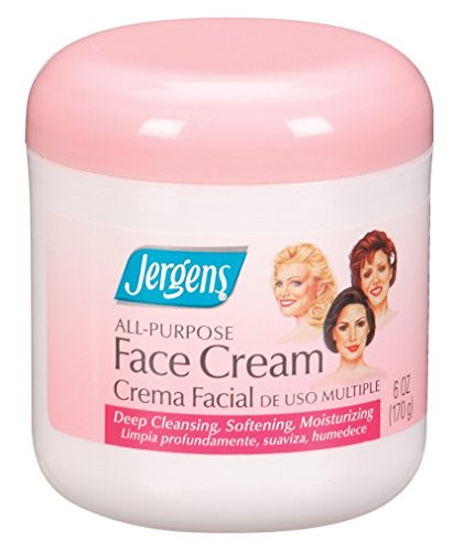 Jergens Face Cream All Purpose 6 Ounce Jar _177ml_ _2 Pack_