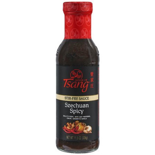 House of Tsang SZECHUAN SPICY Stir Fry Sauce 11.5 OZ _2 pack_ House of Tsang SZECHUAN SPICY Stir Fry Sauce 11.5 OZ _2 pack_